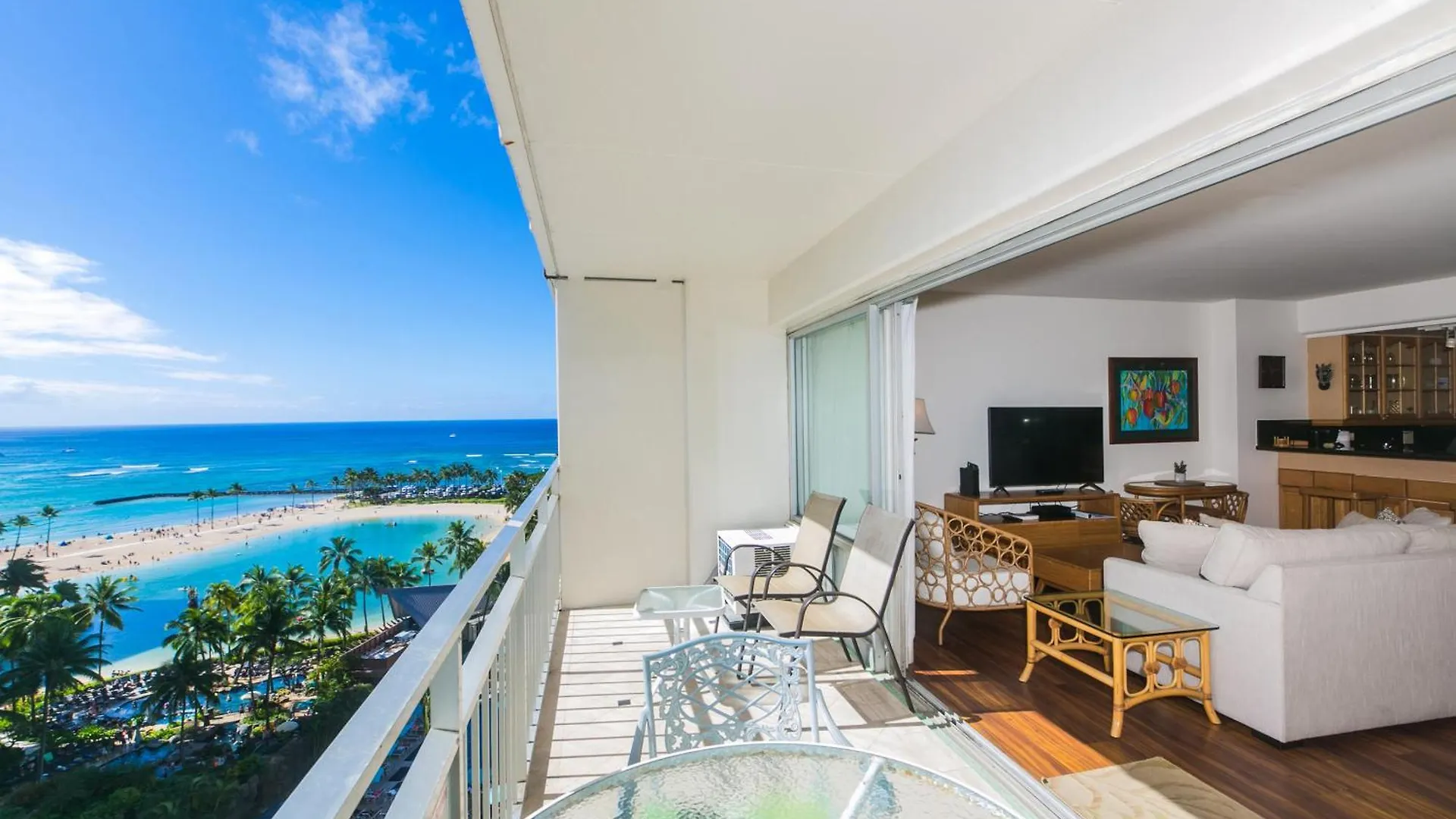 Ilikai Tower 1228 Lagoon View 1Br Honolulu